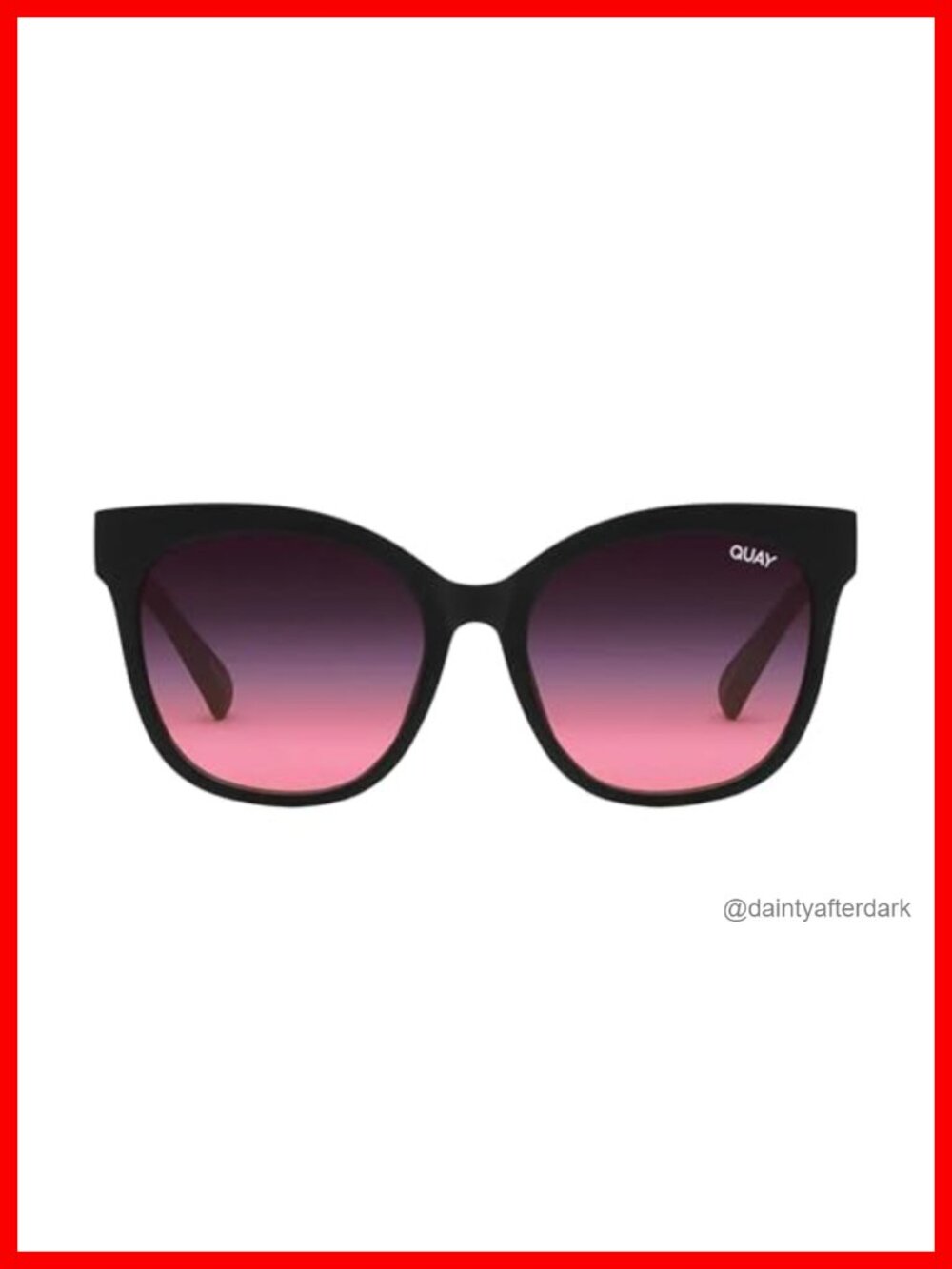 Women's Oversized Cat Eye Sunglasses UV Protection with Case